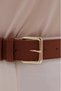 Gold Buckle Suede Belt Women's Belt Trouser Belt Dress Belt Waist Belt Shirt Belt - 3