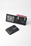 Genuine Leather Minimalist Card Holder – 2521 - Black/Parlement