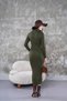Corded Knitwear Dress - 4