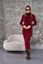 Corded Knitwear Dress - 6
