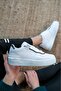 White Black Women's Sports Walking Running Shoes Sneaker