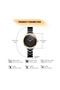9015 Stainless Steel Analog Watch For Women - 4