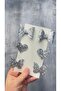 Gray / Silver Stella Glitter Bow Heart Butterfly (Metal 5cm / 3cm with Clip 6-Piece Set) - 3