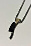 Chef's Knife Design Ancient Handcrafted Stainless Steel Chain Men's Necklace - 3
