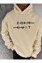 Don’T Quit Motivational Written Unisex Hooded Sweatshirt