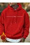 Minimal Signature Written Unisex K Hooded Sweatshirt