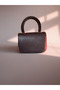 Burgundy Mini Hand and Shoulder Bag