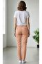 Women's Slim-Fit Solid Pants - BEIGE -32 - 2
