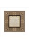 Name: Engravable Edge Pattern / Visually Printed 20X20 Mdf Levant Table Kkd-3 - 5