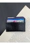 Women's faux leather croco card holder, unisex card holder - 6