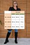 Women's Plus Size Double-Breasted Collar Accessory Detail Long Chiffon Sleeve Woven Crepe Stretchy Blouse - 5