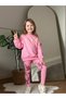 Girls' Seasonal Cotton Fabric Printed Tights and Sweatshirt 2-Piece Set - 2