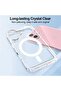 Compatible iPhone 16 Plus Magnetic Clear Shockproof Hard Back Case - 4