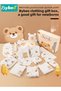 25PCS Newborn Baby Gifts Set, Newborn Layette Gift Set, Baby Clothes Accessories Set for Boys and Girls, Premium Cotton, Perfect Gift Box for Spring Summer Autumn Winter Four Seasons - 5