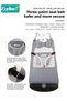 Baby Bouncer, Infant Rocker, Portable Baby Swing Chair, Durable Bouncer Seat, Infant Rocking Bouncer for Babies, with 3-Point Harness, 4 Adjustable Height, Mosques Net, Toy Rack - 8