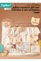 30PCS Newborn Baby Gift Set, Newborn Layette Gift Set for Boys and Girls, Babies Essential Clothes A - 2