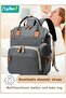 Diaper Bag Backpack, Multifunction Travel Back Pack Maternity Baby Changing Bags, Large Capacity, Wa