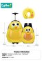 3PCS Kids Luggage Set, Children's Rolling Suitcase, Lightweight Toddler Carry-on Luggages with Wheel - 9