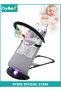 Baby Bouncer, Infant Rocker, Portable Baby Swing Chair, Durable Bouncer Seat, Infant Rocking Bouncer for Babies, with 3-Point Harness, 4 Adjustable Height, Mosques Net, Toy Rack