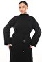 Knitted Dress, Woven Fabric, Wide Sleeve, Standard Size - 3
