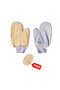 Organic Loofah Bath Glove-Velvet + Makeup Remover Exfoliating Pad - 2