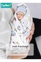 3 PCS Baby Swaddle Blanket for Newborn Infant Swaddling Wrap Babies Sleeping Bag for Boy Girl Soft C - 8