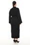Knitted Dress, Woven Fabric, Wide Sleeve, Standard Size - 4