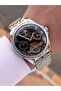 Automatic and Self-Winding Sun and Moon Phase Dial Steel Band Men's Wristwatch Bfc.03606.5 - 3