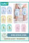 4 Pairs Baby Knee Pads for Crawling, Anti-Slip Product to Protect Infants & Toddlers Knees, Elbows a