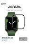 واقي شاشة عالي الدقة بالغراء الكامل لساعة Apple Watch Series 7 - 41 مم