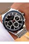 2 Years Warranty Steel Band Inner Dial Features Active 3 Atm Men's Wristwatch Ef.03517.2 - 2