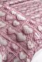 Heart-Shaped Ultrasonic Quilted 5D Printed Double Pique Set Pink - 5