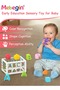 Baby Shape Sorting Toy with Elastic Bands, Sensory Shape Toys with Letter for Toddler, Tactile Perce - 7