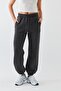 Oversize Unisex Sweatpants Smoked – 3 Thread Ribbed, Elasticated Waistband, Pockets, Modern Relaxed Fit - 6