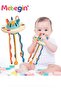 Safe Teething Toys, Montessori Toys with Bright Colors and Unique Shape, Early Development Activity