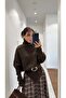 ASYMMETRIC KNIT SWEATER - 5