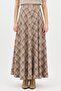 Lady Plaid Skirt Mink - 3