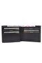 22065 Genuine Leather Men's Wallet Card Holder Analine Black - 2