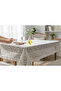 Tablecloth Tasseled Square Tablecloth Round Tablecloth Oilcloth