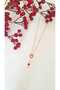 Red Heart Key Necklace Love Necklace Christmas Stylish Necklace - 4