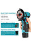 DX3311 Portable 12V 550W , 2 batteries Electric Angle Grinder - 6