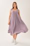 Asymmetrical Cut Striped Sleeveless Dress - 5
