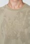 Locoloco 2-Ply Weekend Lettering Embosed Sweat (Ages 9-15) - Green - 2