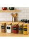 Vacuum 300 ml Jar with Bamboo Lid – Spice Jar Set (Set of 3) - 2