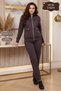 Women's Sports Tracksuit Set Soft Textured Modal Fabric Pocket Detailed Set
