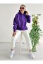 Purple Hooded Tracksuit Set with Elasticated Cuffs - 3