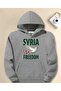 Syria Freedom Themed Hoodie