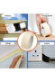 White Masking Tape - Painter's Tape (1/2 INCH, Pack of 1) - 8