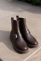Velora Women's Brown Genuine Leather Boots - 3