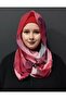 Nirvana Boneli Shawl - Patterned Fuchsia Black - 2